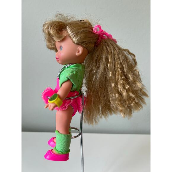 Mattel Wee Lil Miss Makeup Triple Change Doll 1989 - Picture 10 of 10